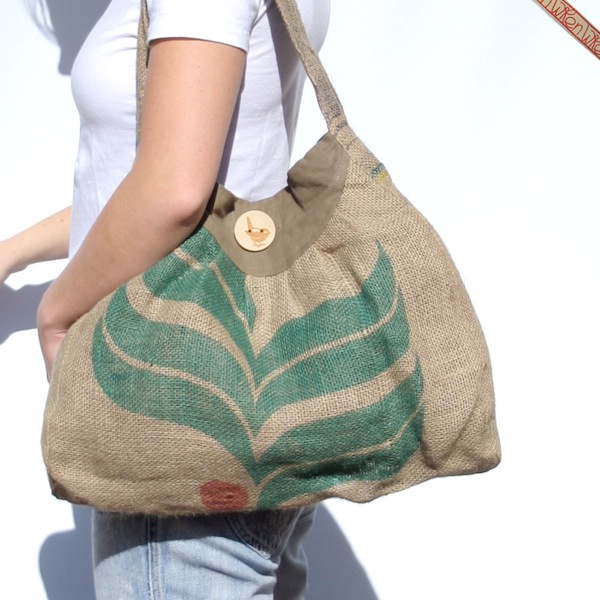 Cafes Do Brasil Shoulder Bag (Olive)